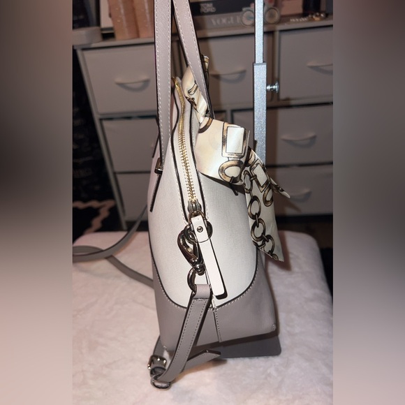 Kate Spade Leather Handbag/Satchel/Crossbody Cedar Street Maze Ivory Beige - Picture 4 of 15